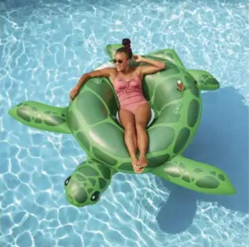 Member's Mark Oversized Inflatable Pool Float (Turtle) - Bellso