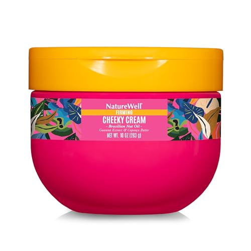 Naturewell, Cheeky Cream, Brazilian Nut Oil, 10 Oz - Bellso