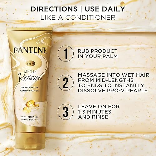Pantene Pro-V Miracle Rescue Deep Repair Conditioner - 8 Fl Oz - Bellso