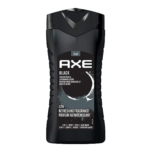 AXE Black- Frozen Pear & Cedarwood Scent 3 in 1 Body Wash| Face Wash| Hair Wash - Bellso