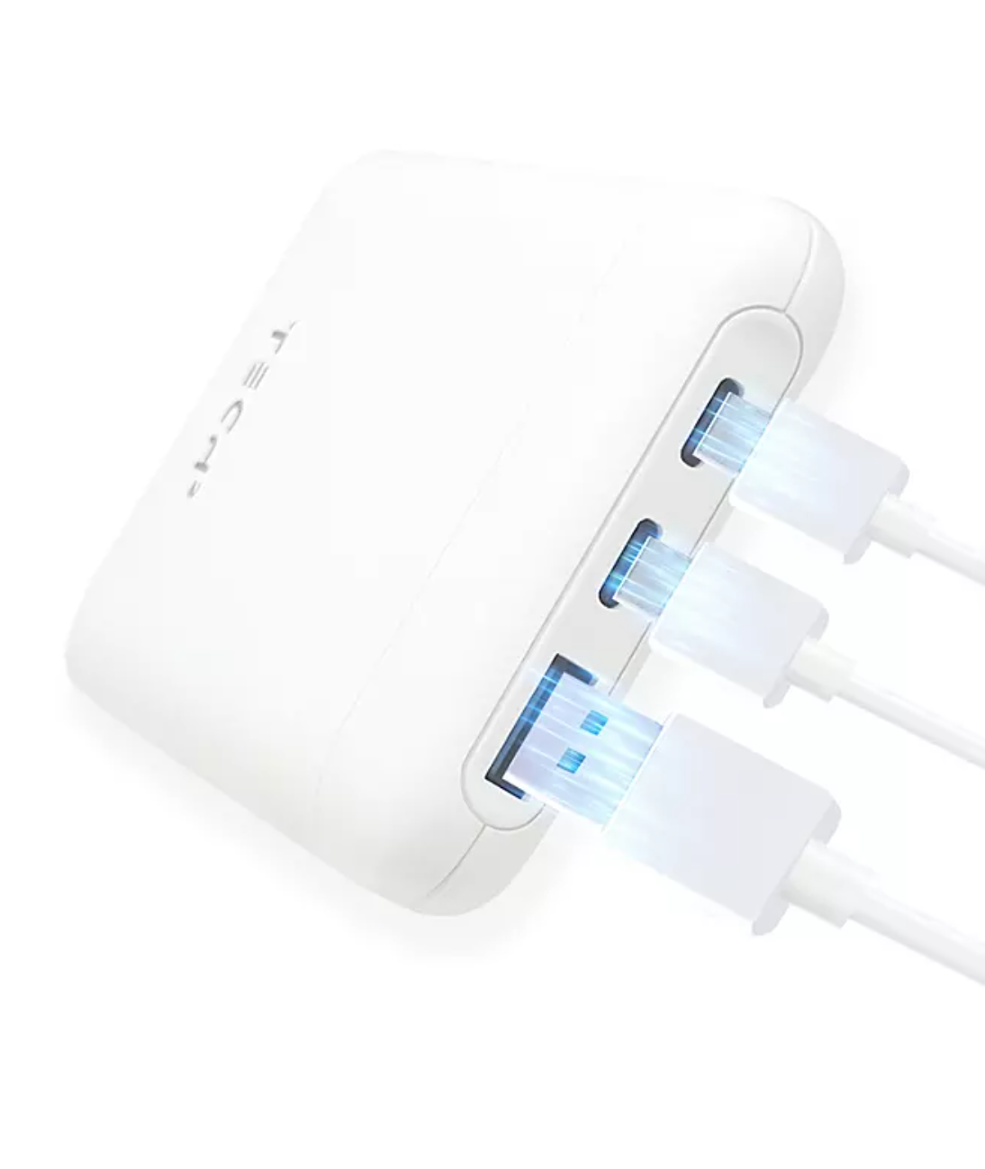 Tech Squared10K mAh Power Bank with USB-C PD 20W and USB-A, 2 pk. - Bellso