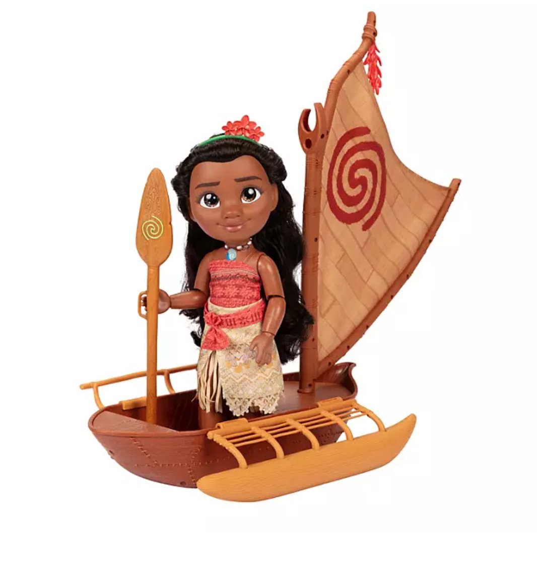 Disney Princess Moana Sailing Adventure Canoe & Doll Gift Set - Bellso