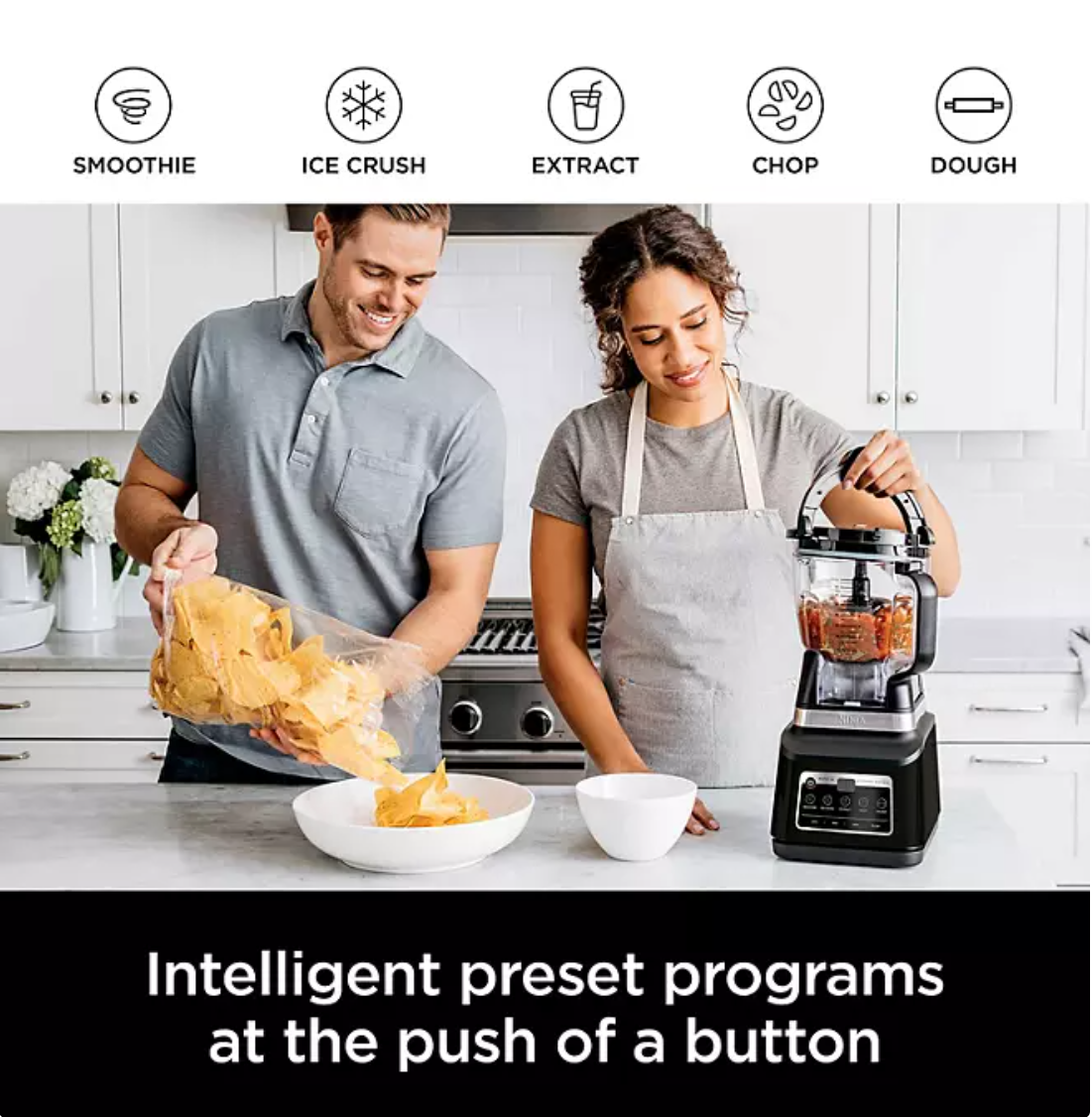 Professional Plus Kitchen Blender System & 8 Cup Food Processor - Bellso
