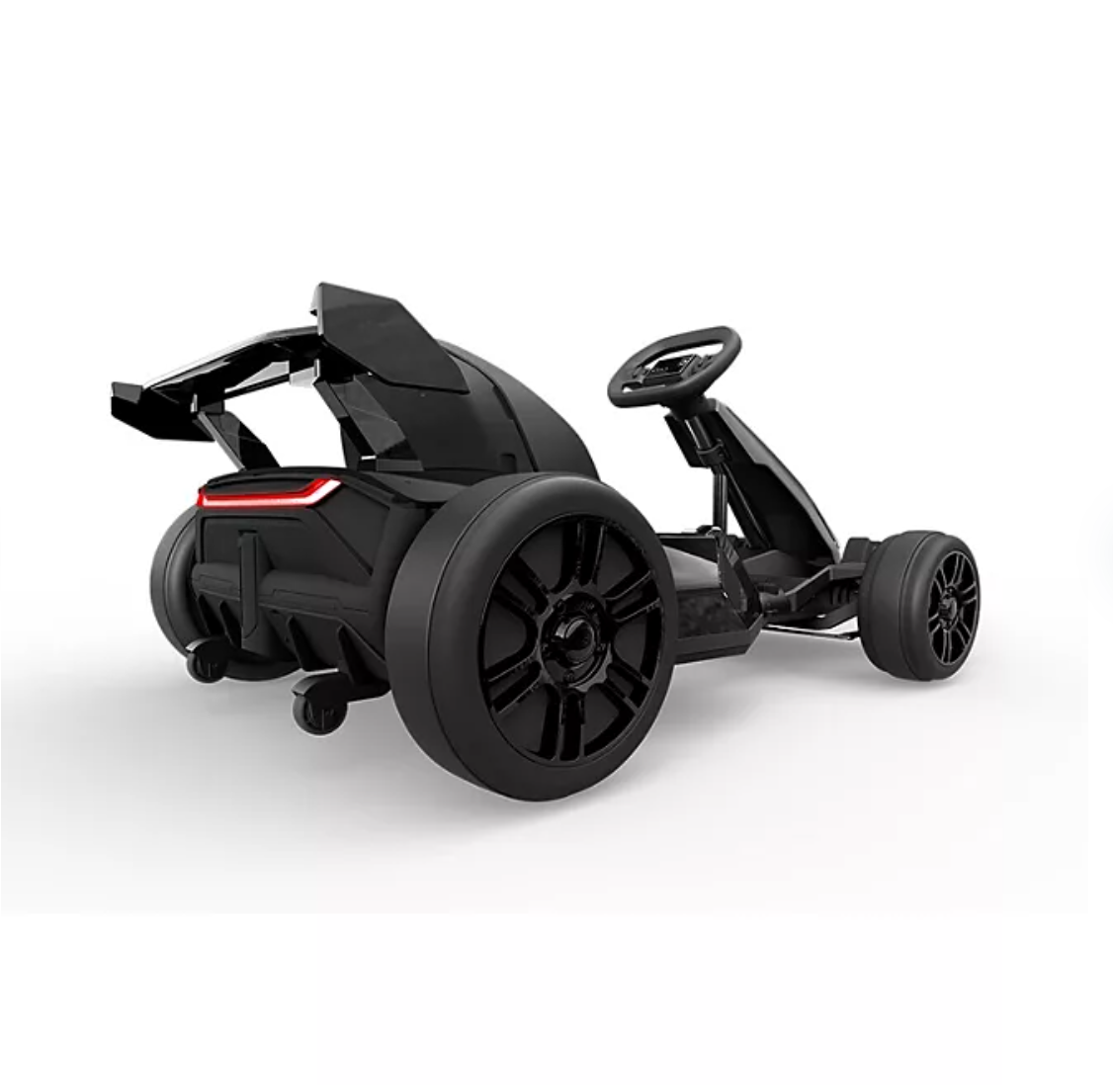 Jetson Volt X Steel Framed 24V Electric Go-Kart, 150lbs Capacity, Black New - Bellso