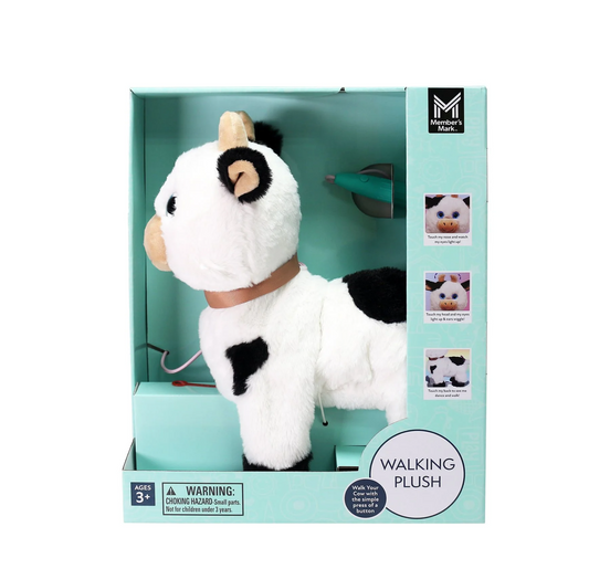 Member's Mark Remote-Controlled Walking & Dancing Plush Cow - Bellso