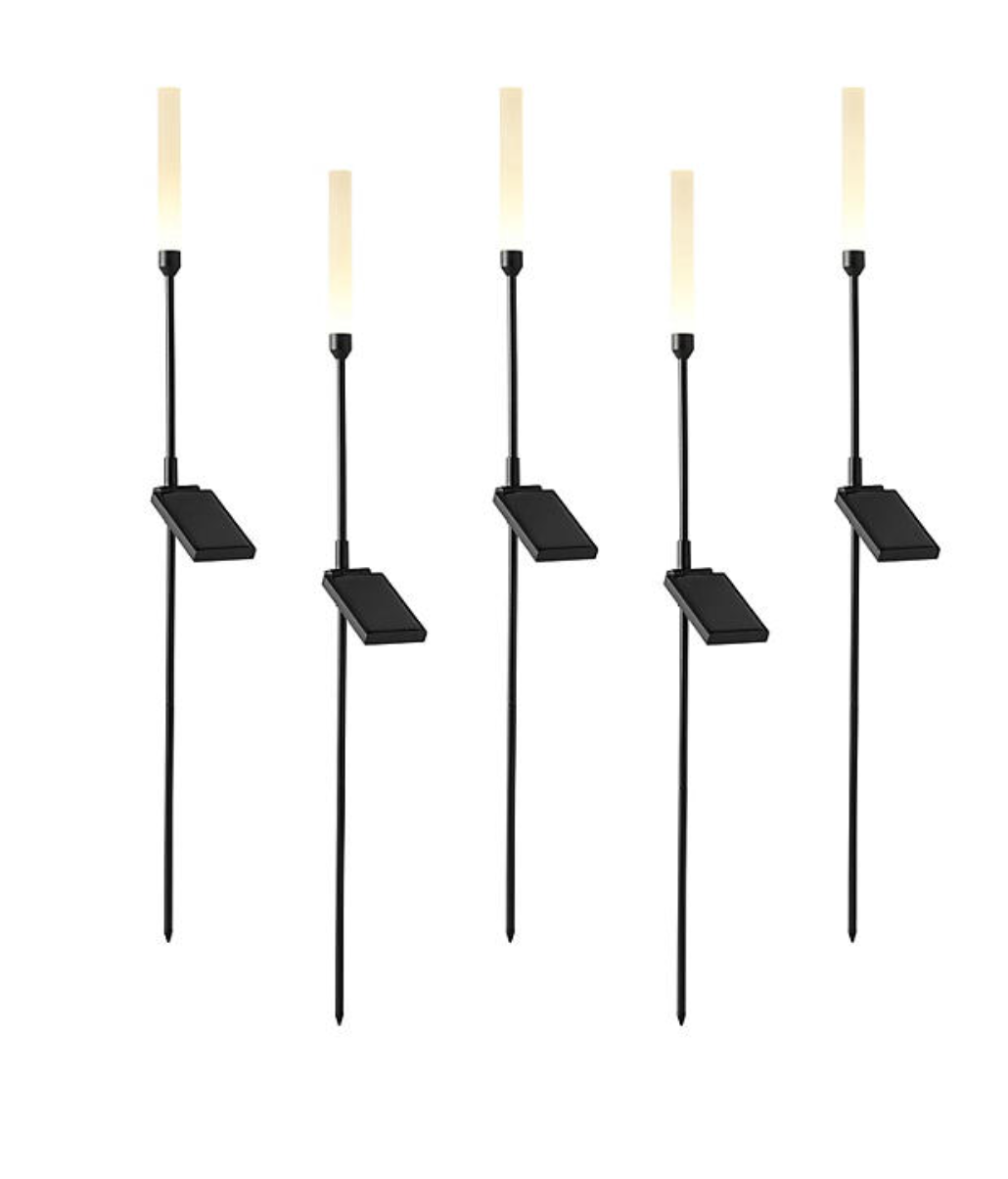 Member's Mark Reed LED Solar Landscape Accent Lights, 5-Pack - Bellso