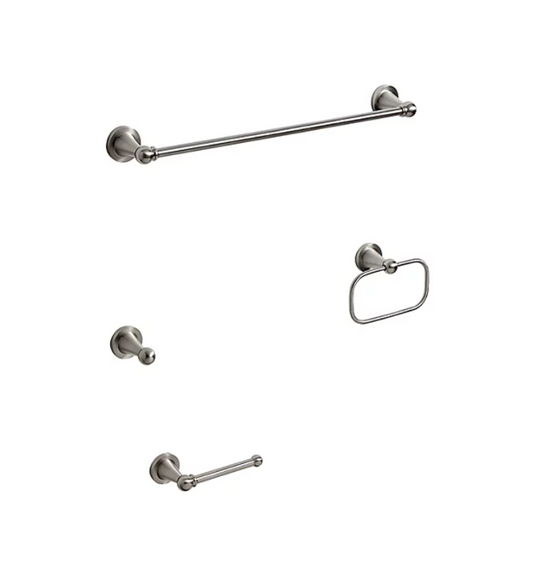 details by Becki Owens Nadine 4-Piece Bath Rod Set - Bellso