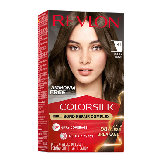 Revlon Colorsilk 41 Permanent Hair Colour - Medium Brown