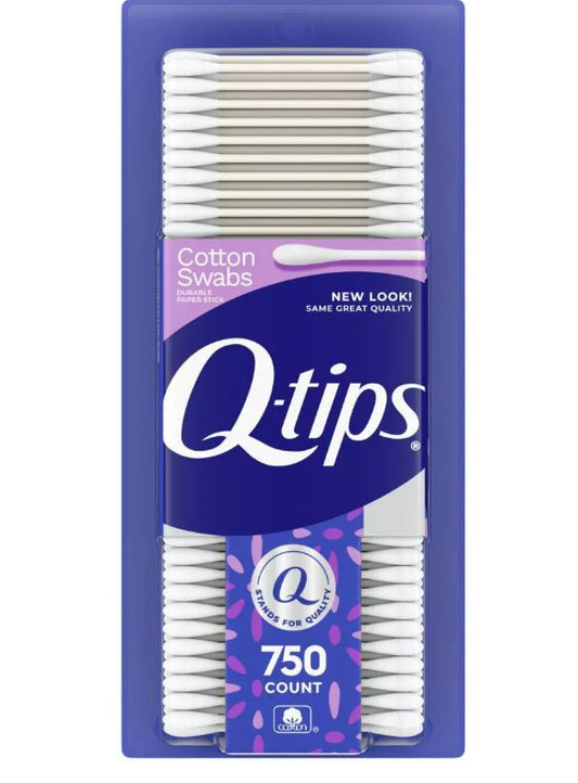 Q-Tips Cotton Swabs - 750ct - Bellso