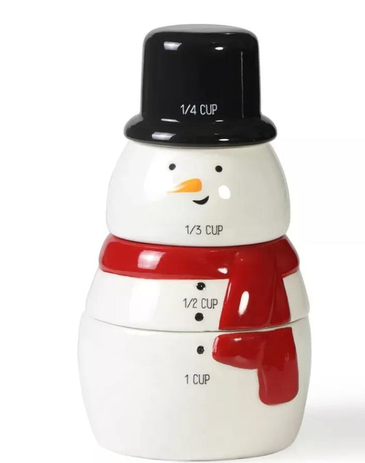 Stackable Snowman-Shaped Measuring Cup - Bellso