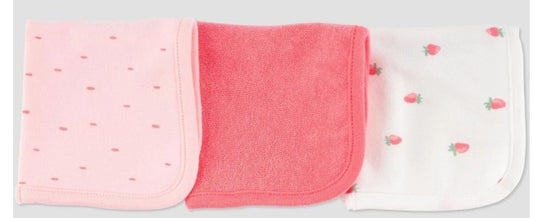 Carter's Just One You Baby Strawberry Washcloth - Pink - Bellso