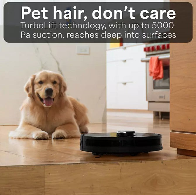 bObsweep Dustin Self-Emptying Robot Vacuum and Mop with 100-Day Dock - Bellso