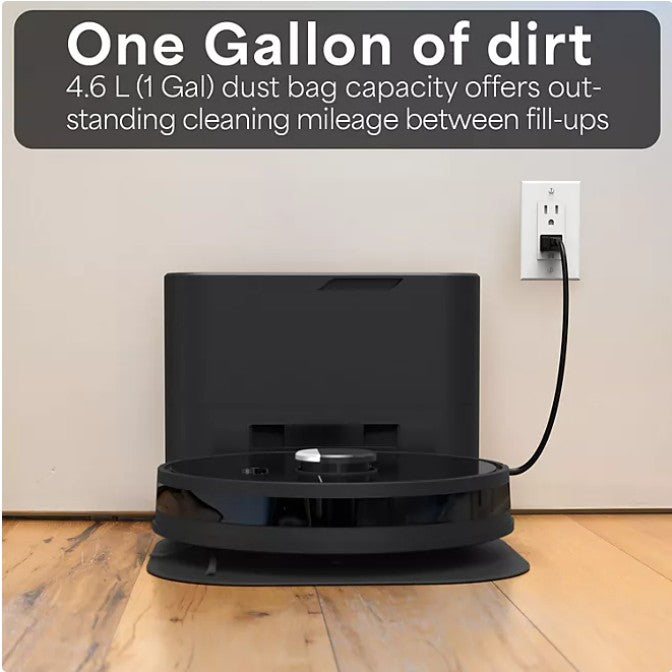 bObsweep Dustin Self-Emptying Robot Vacuum and Mop with 100-Day Dock - Bellso