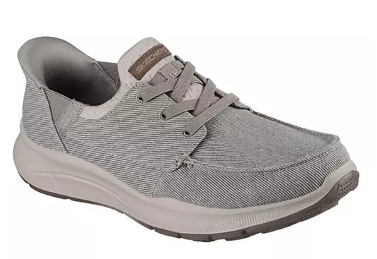 Skechers Men's Hands Free Swift Fit Canvas Sneaker Size 9 - Bellso