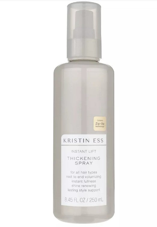 Kristin Ess Instant Lift Thickening Spray for Volume and Fullness on Fine Hair, Sulfate Free - 8.45 Fl Oz - Bellso
