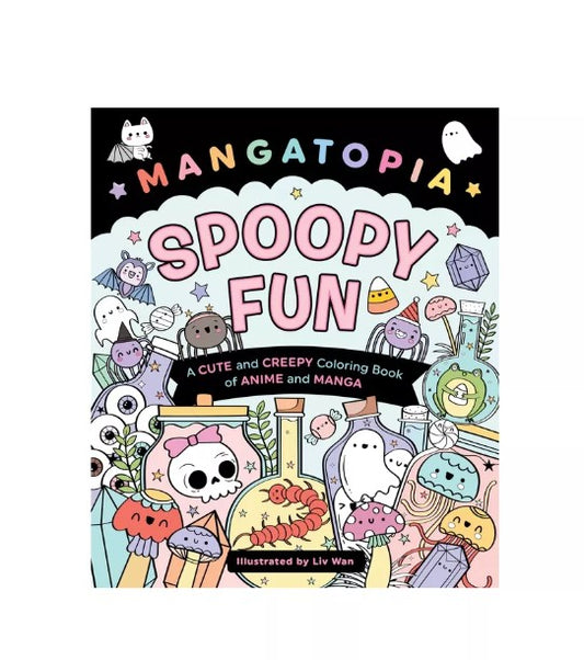 Mangatopia: Spoopy Fun - by LIV Wan (Paperback) - Bellso