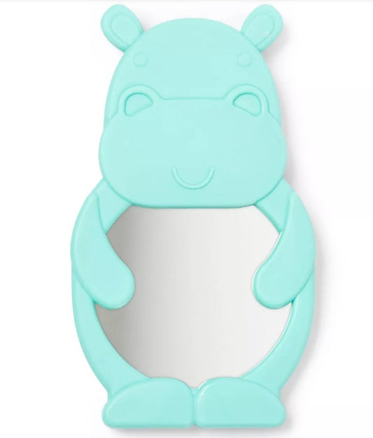 Bath Mirror Blue Hippo - Bellso