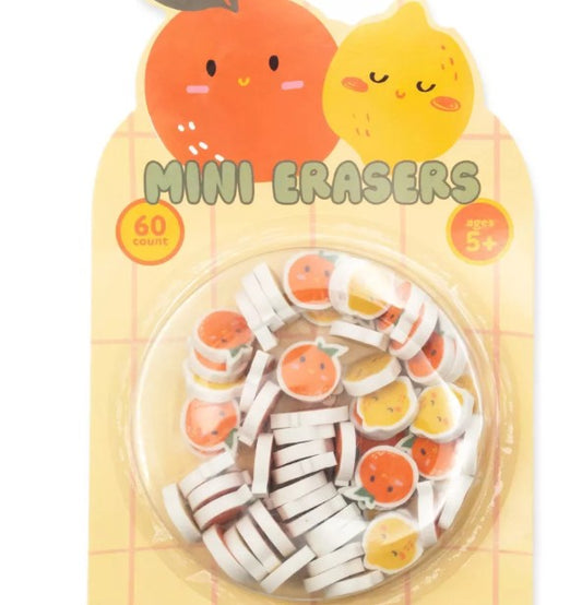 Mini Erasers Fruit - Bullseye's Playground™ - Bellso