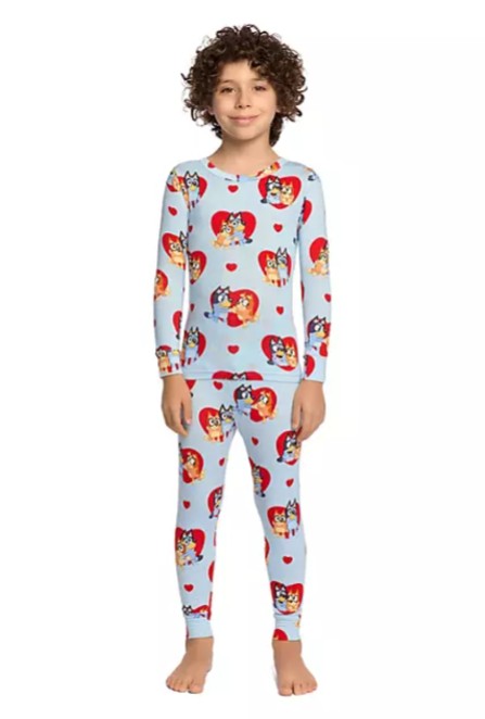 Character Kids 2-Piece Size 4 Valentines Day Pajama - Bellso