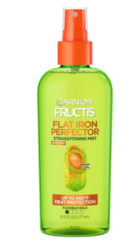 Garnier Fructis Style Sleek & Shine Flat Iron Perfector Flexible Hold Straightening Mist - 6 Fl Oz - Bellso