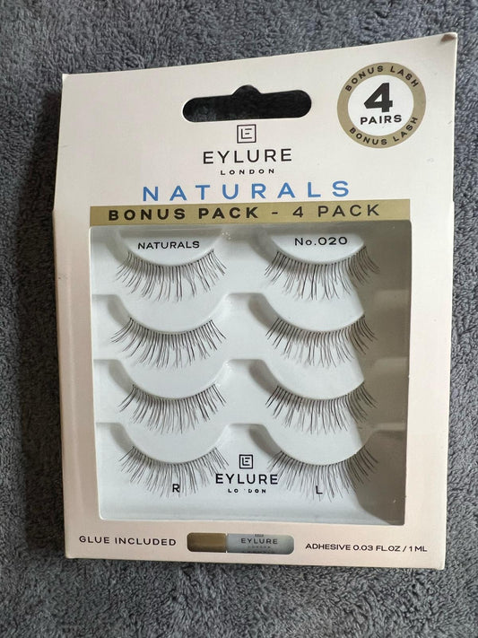 Eylure Naturals False Eyelashes - No 020 - 4pr - Bellso