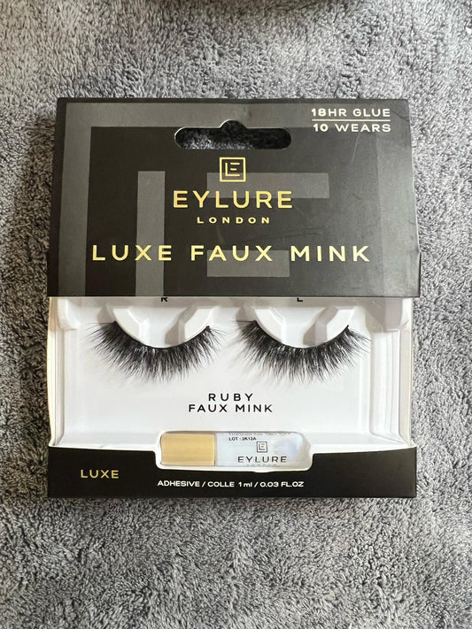 Eylure Luxe Faux Mink Lashes Ruby - Bellso