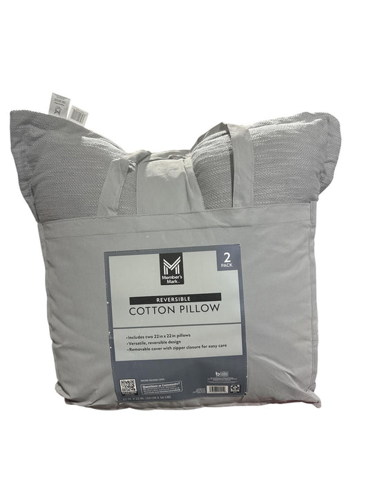 MM 2PK COTTON PILLOW - Bellso