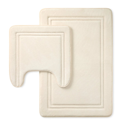 Member's Mark Quick-Dry Memory Foam Bath Mat Contour Set - Bellso