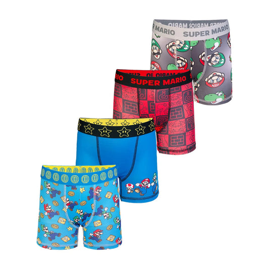 Character Boys 4-Pack Athletic Boxer Brief Size S/4 - Bellso