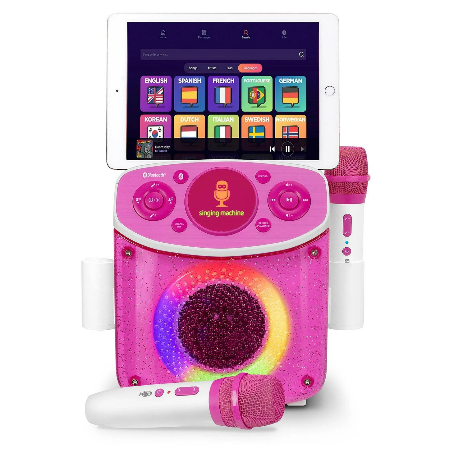 The Singing Machine Mini Sparkle Karaoke Machine - Bellso