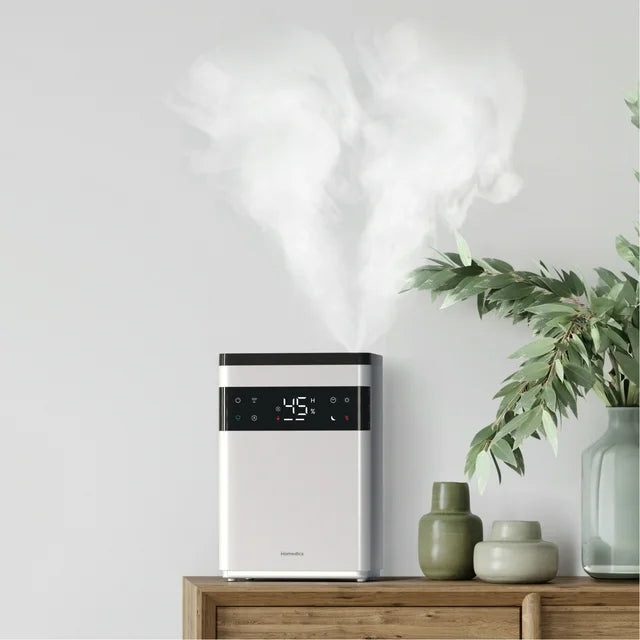 Homedics UHE-WMTF580 Premium Warm & Cool Mist Ultrasonic Humidifier, Topfill - - Bellso