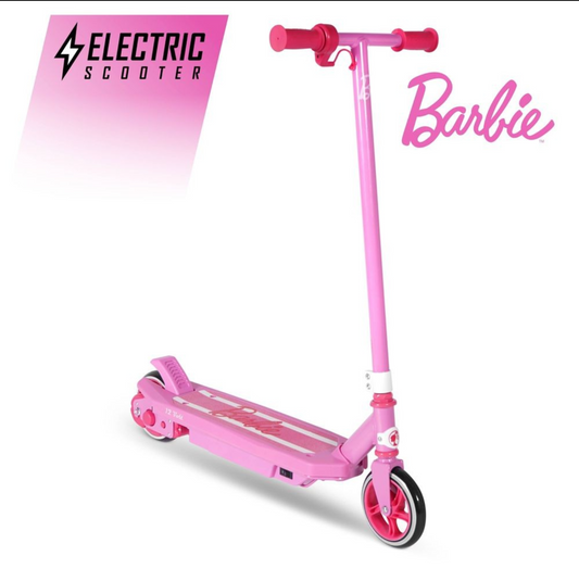 Barbie 12 Volt Jammer, Kids Electric Scooter Ride on, 10 Mph Max Speed, for Kids $84.99 - Bellso