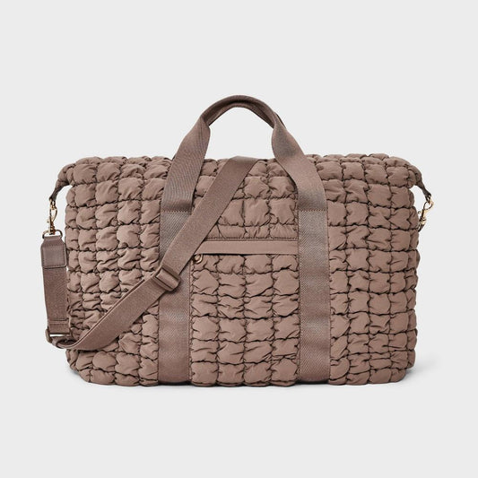 Foundational Weekender Bag - Universal ThreadTM Pucker Brown - Bellso