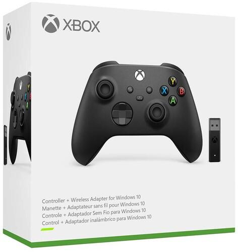 Microsoft - Xbox Wireless Controller for Windows Devices, Xbox Series X, Xbox Series S, Xbox One + Wireless Adapter - Bellso