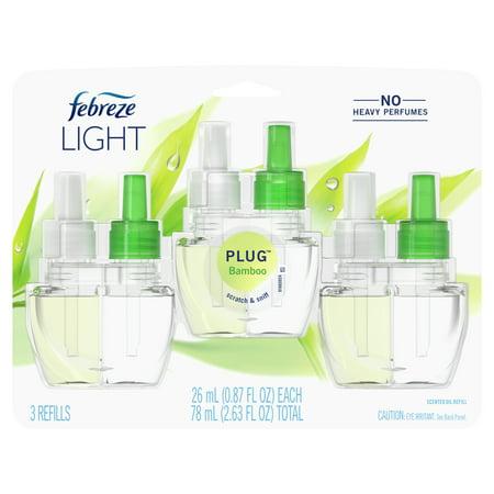 Febreze Light Fade Defy Plug Air Freshener - Bamboo - Bellso