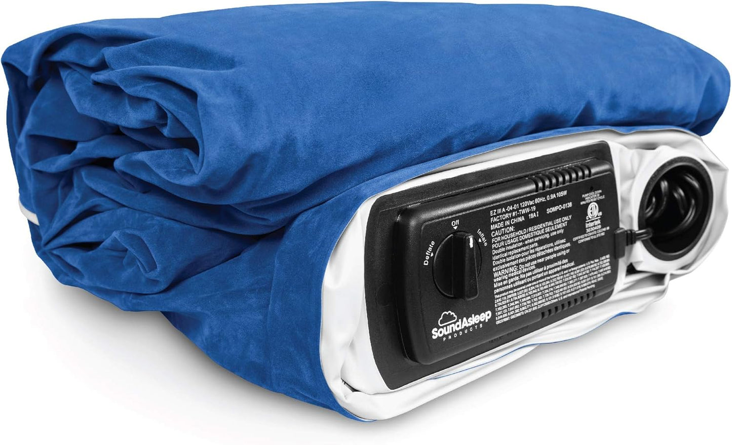 SoundAsleep Dream Series Luxury Air Mattress with ComfortCoil Technology & Built-in High Capacity Pump - Bellso