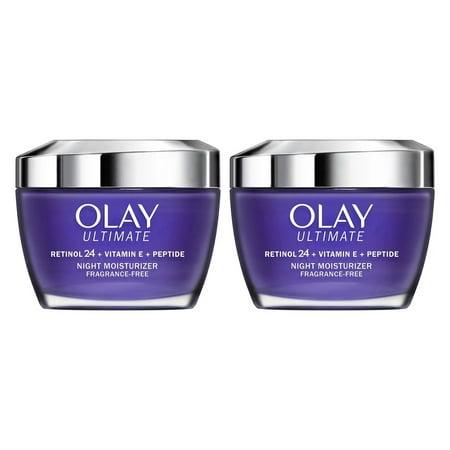 OLAY Ultimate Retinol 24 + Vitamin E + Peptide Night Moisturizer (1.7 oz - Bellso