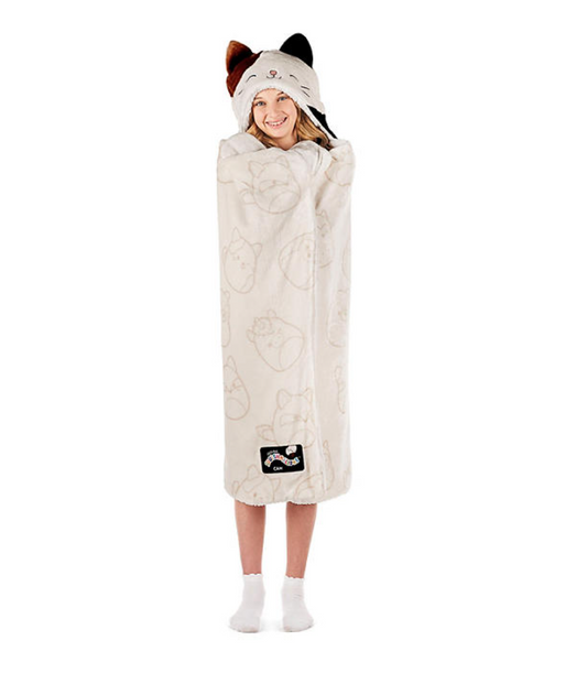 Squishmallows Hooded Throw Blanket, One Size Fits Most - Bellso