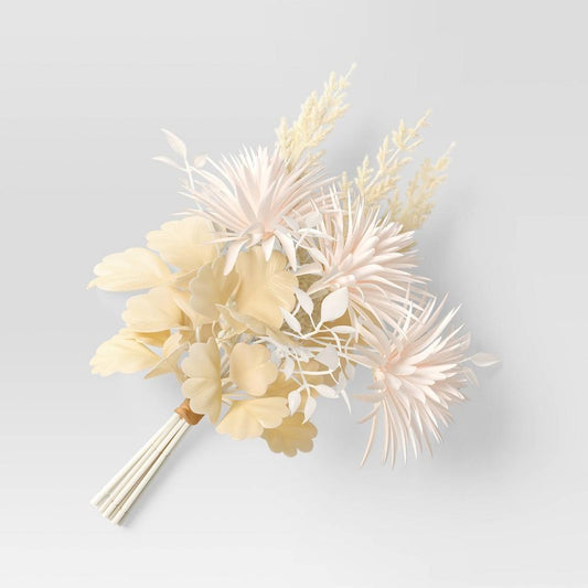 Neutral Floral Mini Artificial Bouquet - Bellso