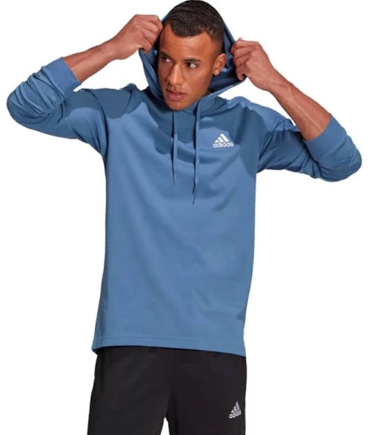 adidas Stadium Fleece Recycled Badge of Sport Mens Hoodie Size S MSRP $60.00 - Bellso