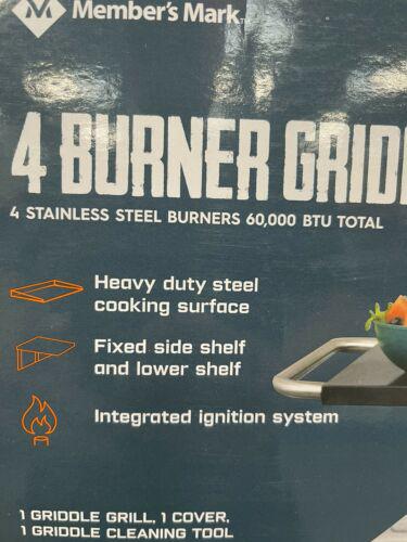 Member's Mark 4-Burner Outdoor Gas Griddle - Bellso