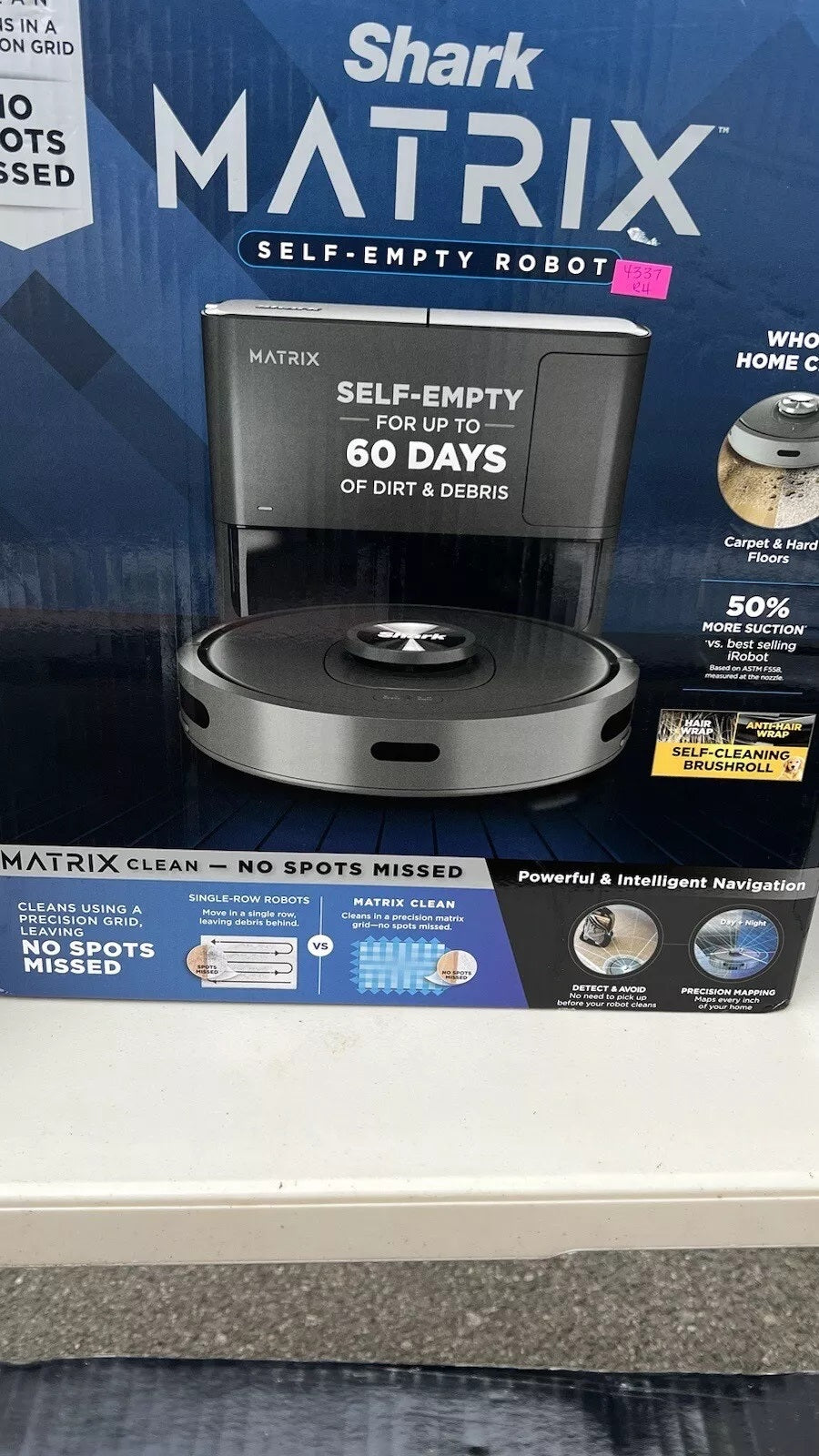 Shark Matrix Self Empty Robot Vacuum Cleaner (UR2350AE) - Bellso