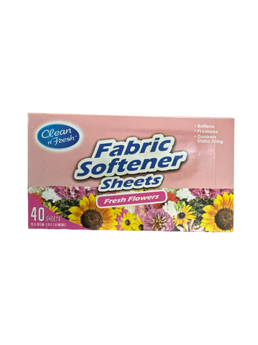 Fabric Softener Sheet 40 Sheets - Bellso