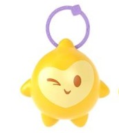 Disneys Wish Star Reveals Mini Doll Surprise Keychain Compact with Character Doll & Accessory - Bellso