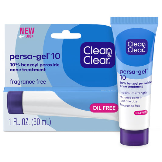 Clean & Clear Persa-Gel 10 Acne Medication Benzoyl Peroxide oz - Bellso