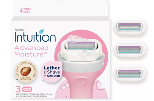 Schick Intuition Plus Advanced Moisture Replacement Blades - Bellso