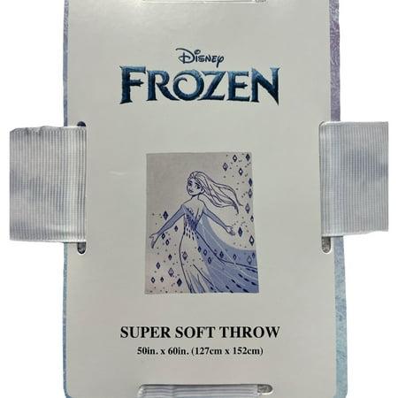 Disney Super Soft 100% Polyester Throw 50 60 frozen - Bellso