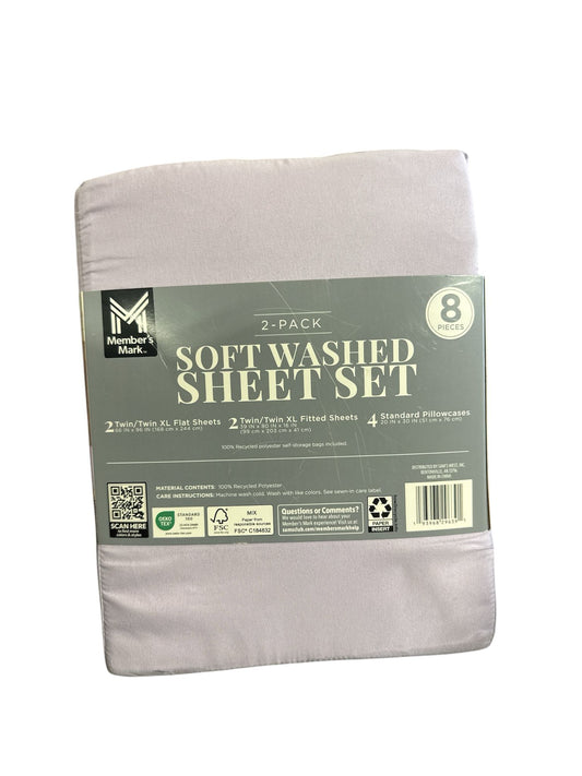 Member's Mark Brushed Microfiber Soft Washed Sheet Set - Bellso