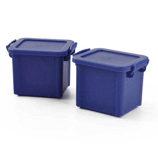 2pk Mini Containers Blue- Bullseye's Playground - Bellso