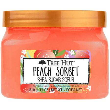 Tree Hut Body Scrub Sugar Hydrating Exfoliator for Softer Skin Sorbet oz - Bellso